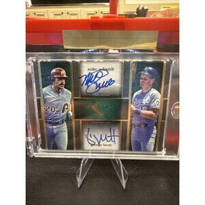2024 Topps Diamond ICON Dual Auto George Brett, Mike Schmidt #IDA-SB /25 💥🔥